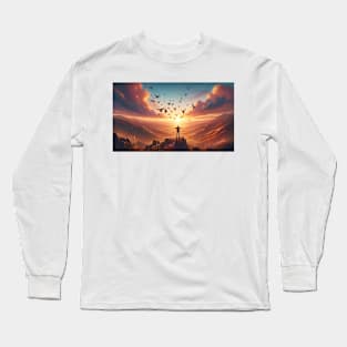 After dark, sun always shines Long Sleeve T-Shirt